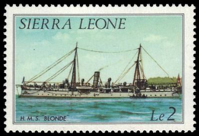 Sierra Leone 650 - Historical Ships "h.m.s. Blonde" (pb11663)